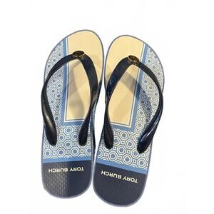Tory Burch Women's Wedge Flip Flop Sandals, Size 6